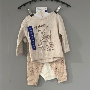 Disney Beige Pajama Set